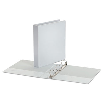 Universal® Economy Round Ring View Binder, 3 Rings, 1.5" Capacity, 11 X 8.5, White, 6-pack freeshipping - TVN Wholesale